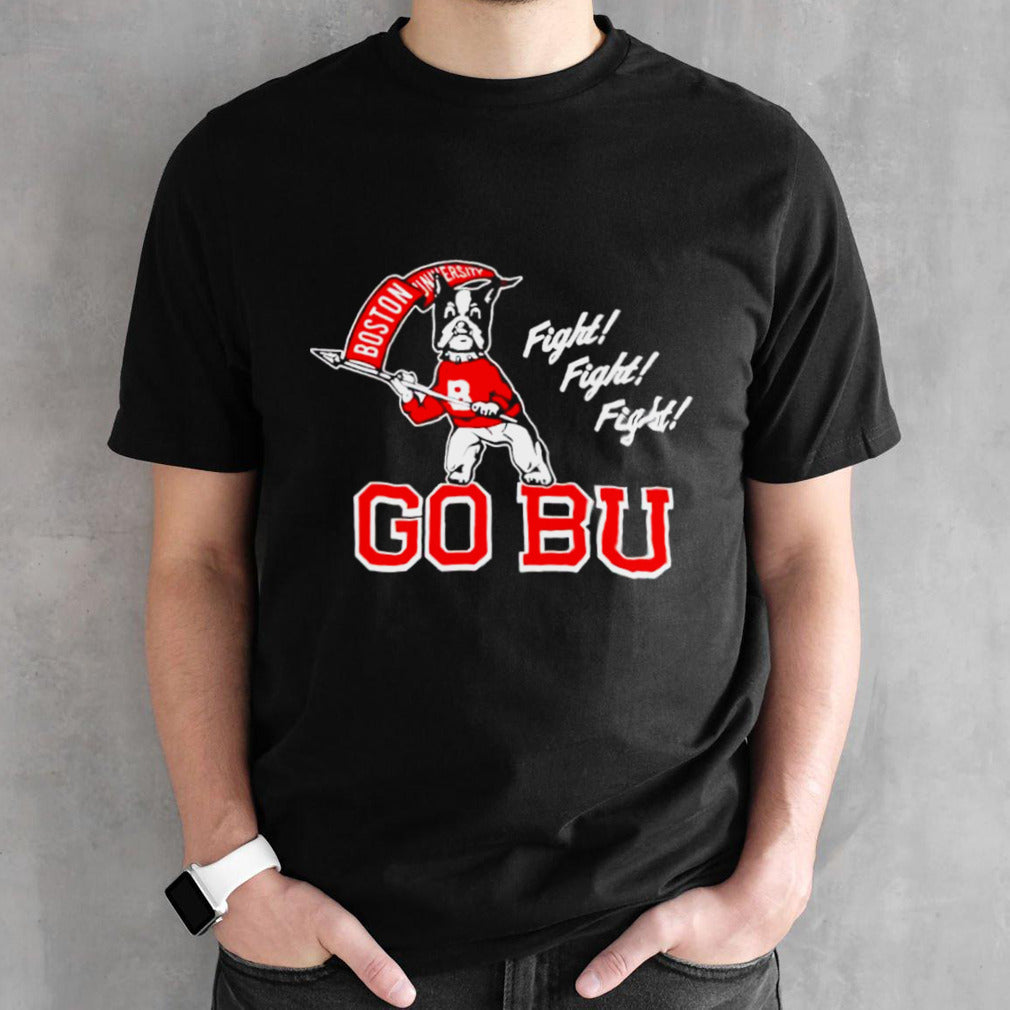 Terriers fight fight fight go Boston University shirts