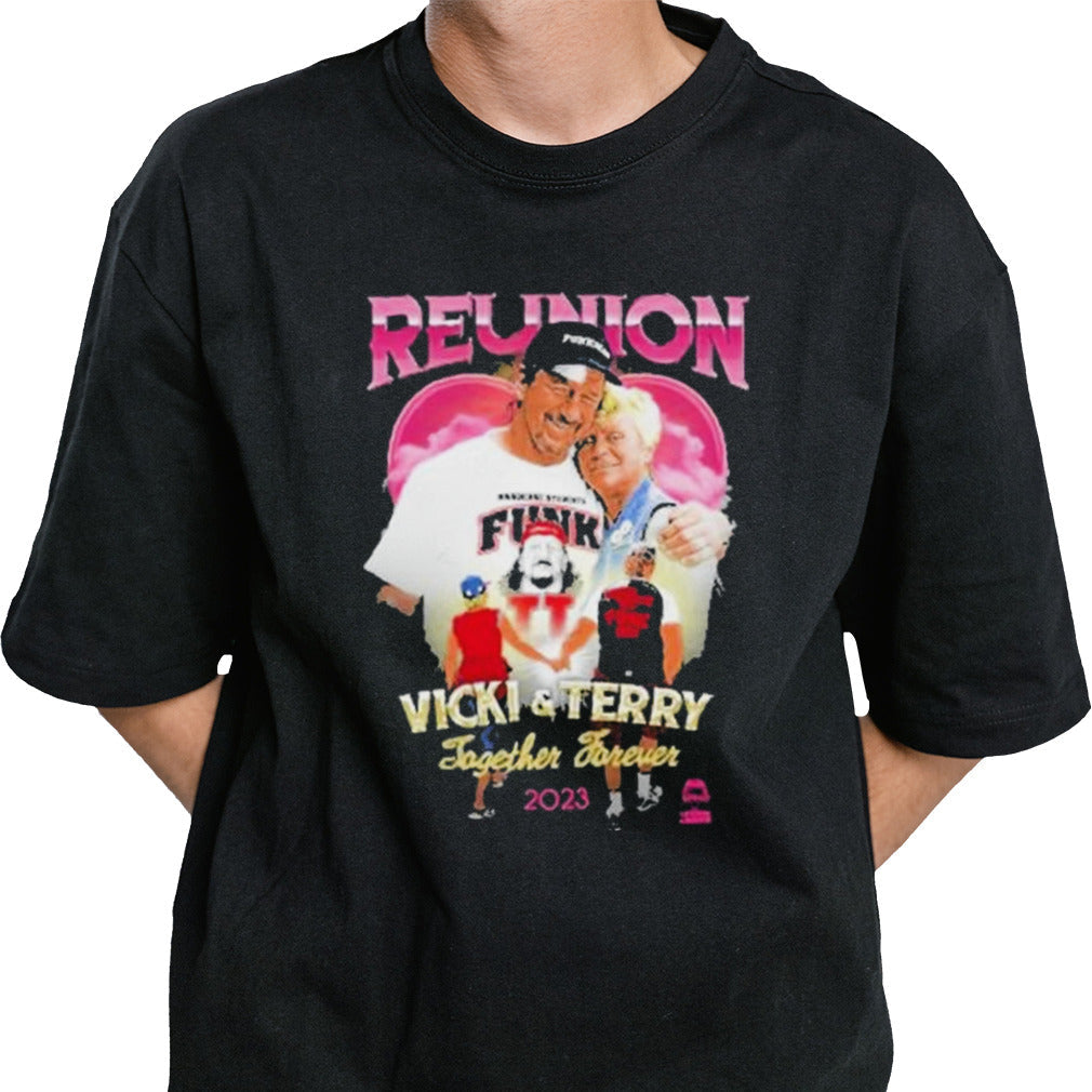 Terry funk vicky and terry reunion shirt