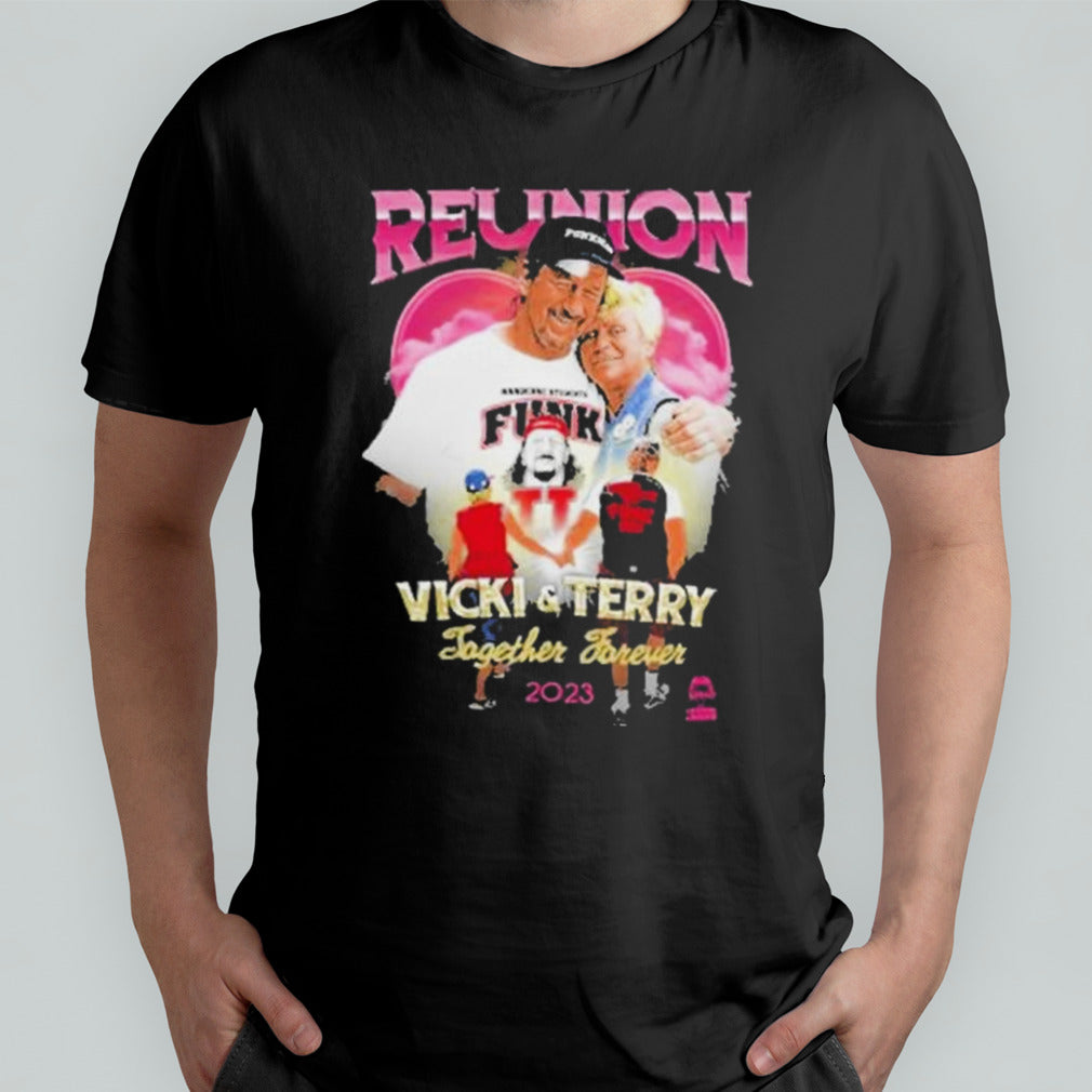 Terry funk vicky and terry reunion shirt