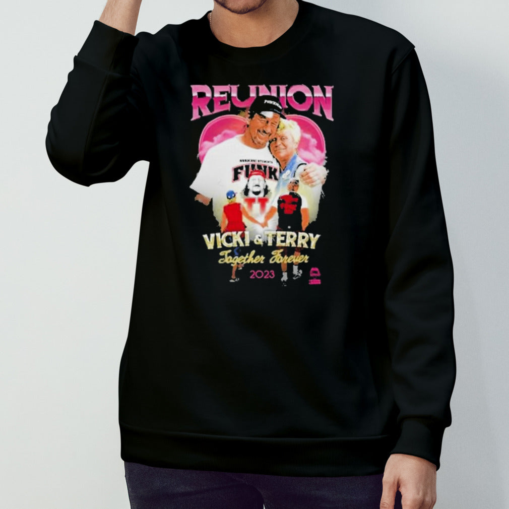 Terry funk vicky and terry reunion shirt