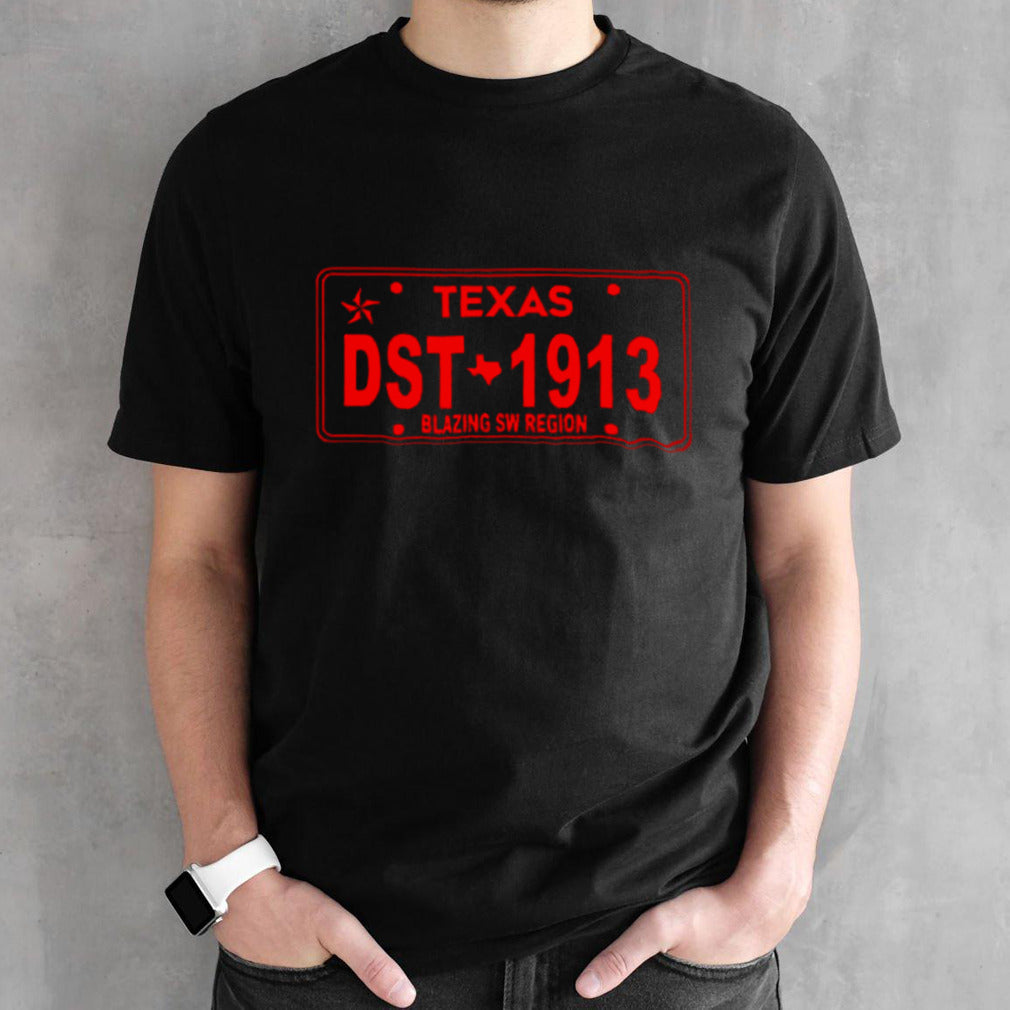Texas DST 1913 Blazing SW Region shirt
