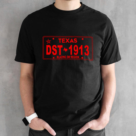 Texas DST 1913 Blazing SW Region shirt