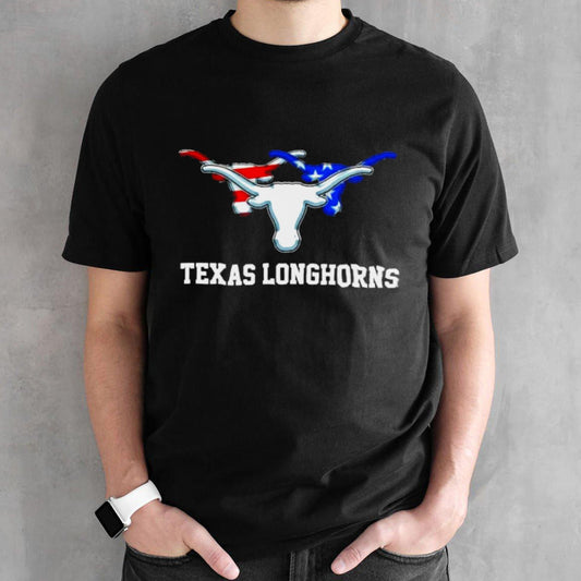 Texas Longhorns Logo 4th Of July Shirt