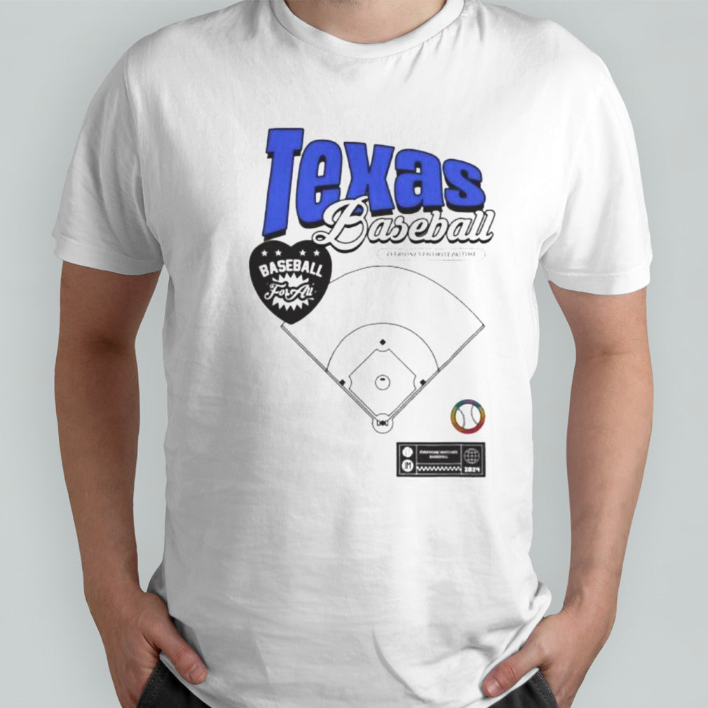 Texas Rangers Baseball Pride Field Shirt