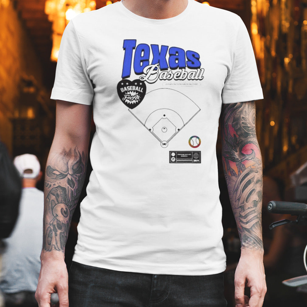 Texas Rangers Baseball Pride Field Shirt