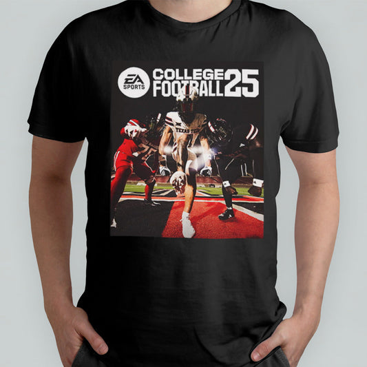 Texas Tech Red Raiders Football EA SPORTS College 25 x Team Adidas T-Shirt