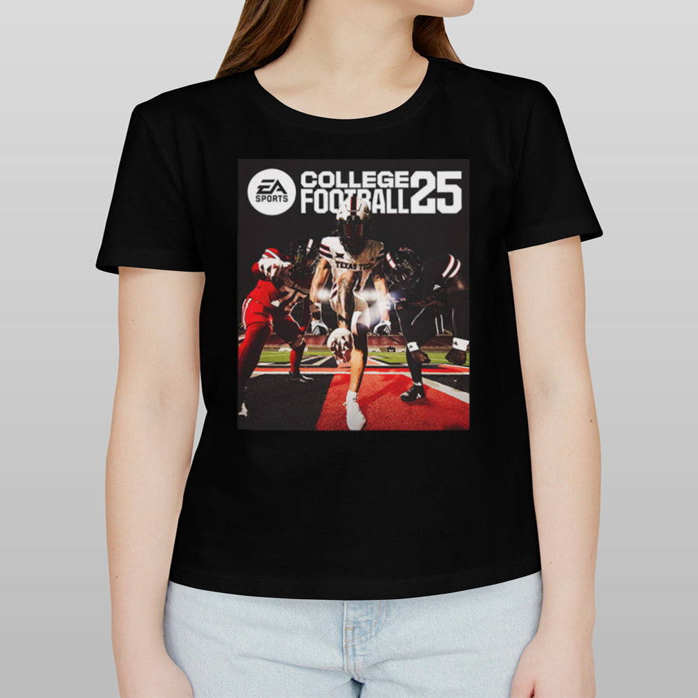 Texas Tech Red Raiders Football EA SPORTS College 25 x Team Adidas T-Shirt