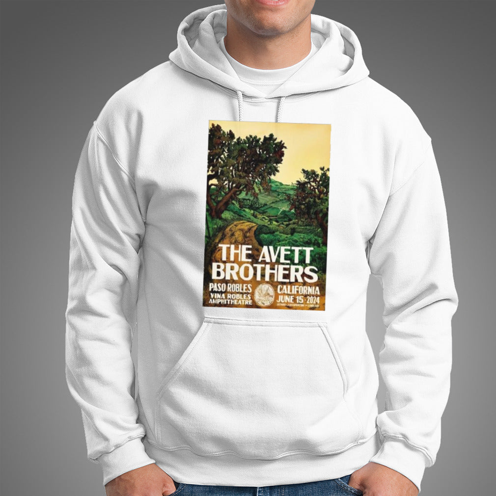 The Avett Brothers June 15 2024 Paso Robles CA Poster T-shirt
