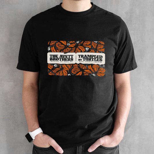 The Avett Brothers and Trampled By Turtles Sts. Paul MN 2024 Poster Shirts