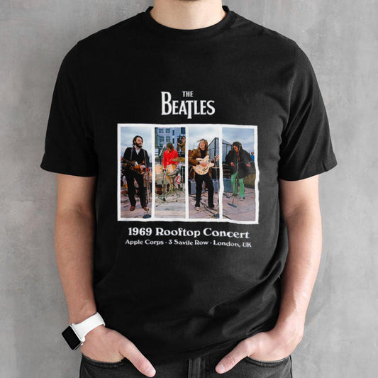 The Beatles Rooftop Concert 1969 shirts