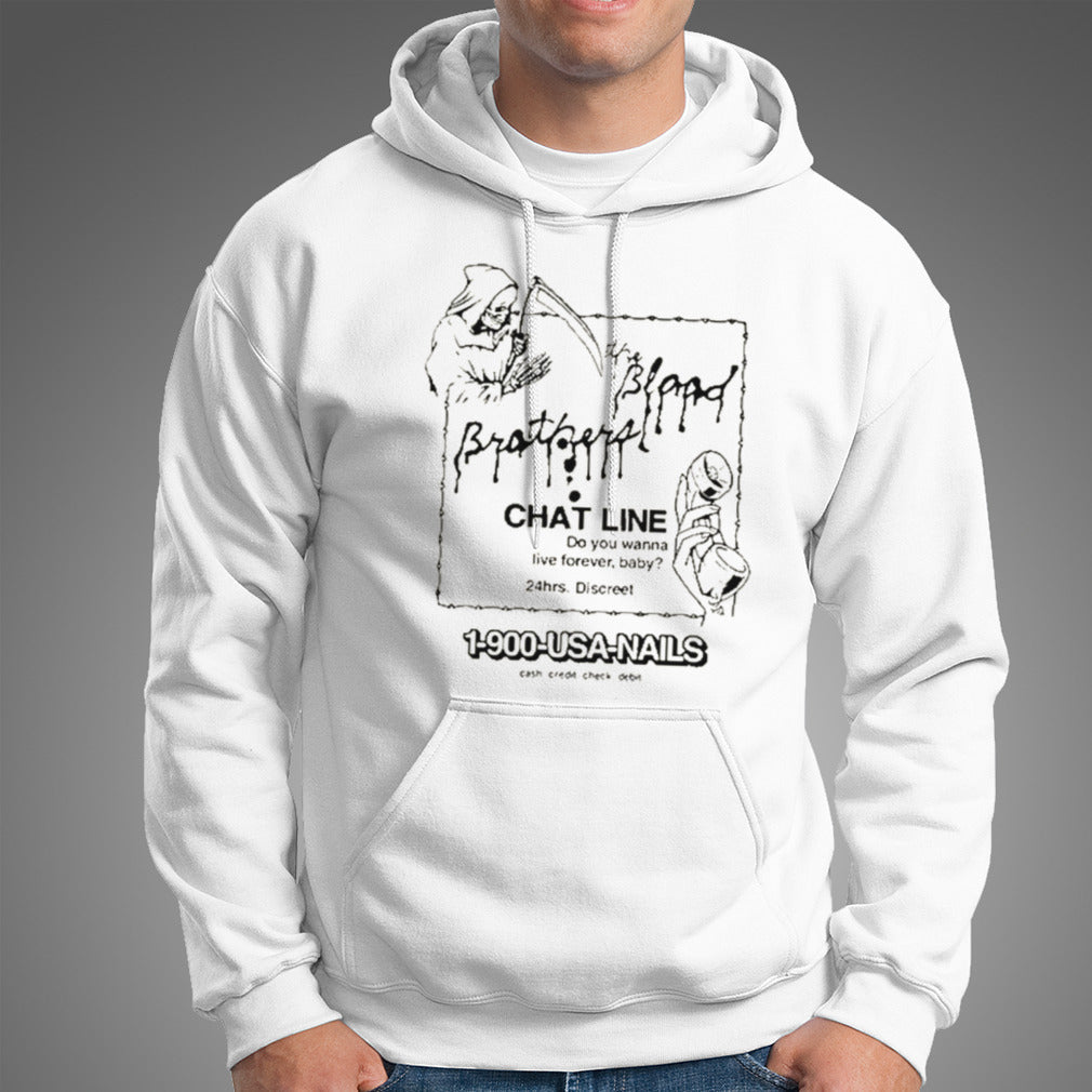 The Blood Brothers Chat Line 1-900 Nails Shirt