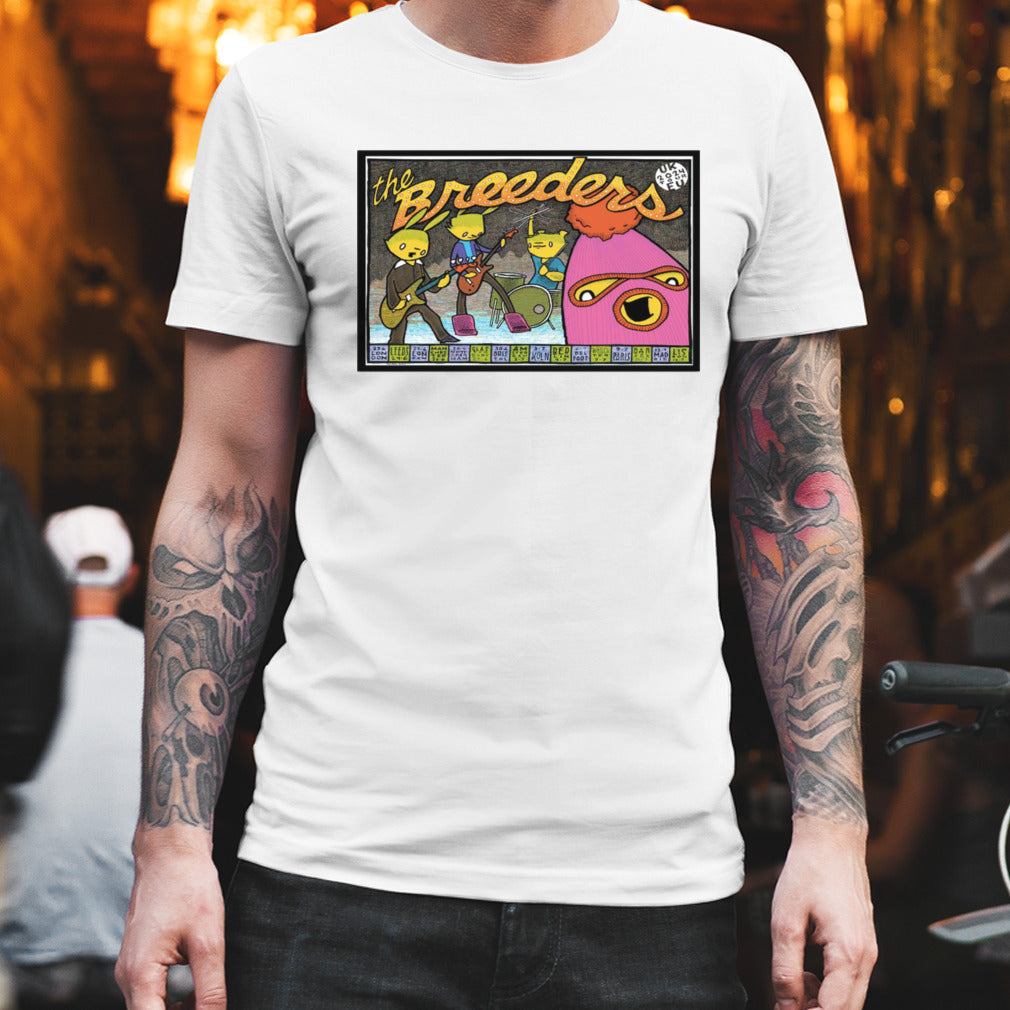 The Breeders 2024 UK And European Tour Poste shirt