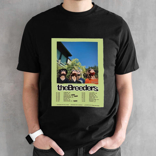 The Breeders European Tour 2024 Schedule List Date T-Shirt