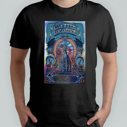 The Capitol Groove June 29-30 2024 Bushnell Park in Hartford CT Poster Shirt