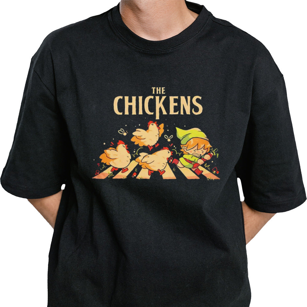 The Chickens Link and cuccos crossing Abbey Road shirt