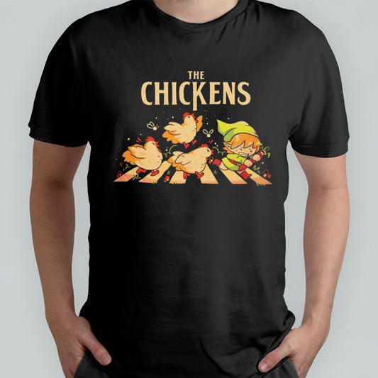 The Chickens Link and cuccos crossing Abbey Road shirt