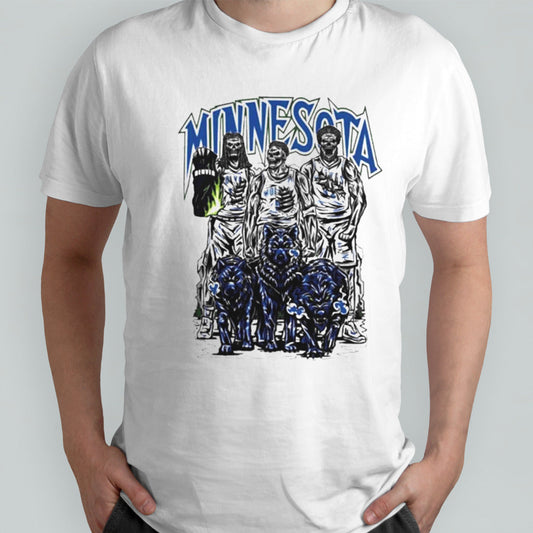 The Daily Wolves Wolfpack Minnesota T-shirt