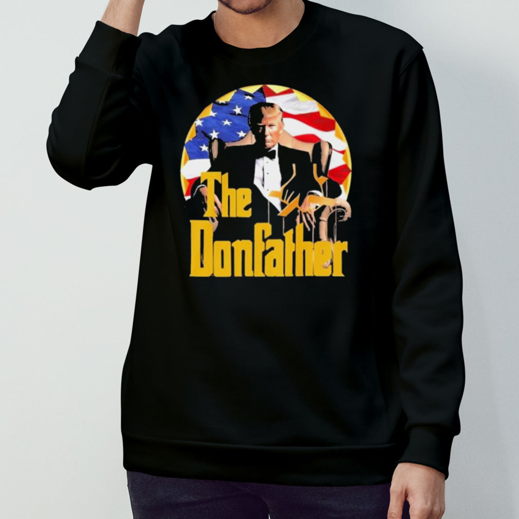 The Donfather Convicted Felon 2024 Pro Trump 4th Of July T-Shirt