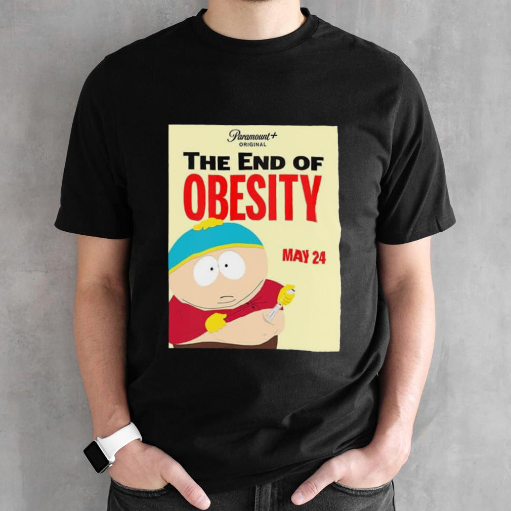 The End Of Obesity Premieres May 24 2024 On Paramout T-Shirt