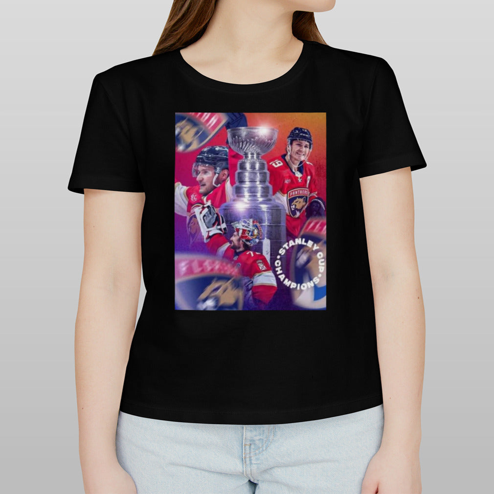The Florida Panthers Win The Stanley Cup For The First Time In Franchise History 2024 T-shirt