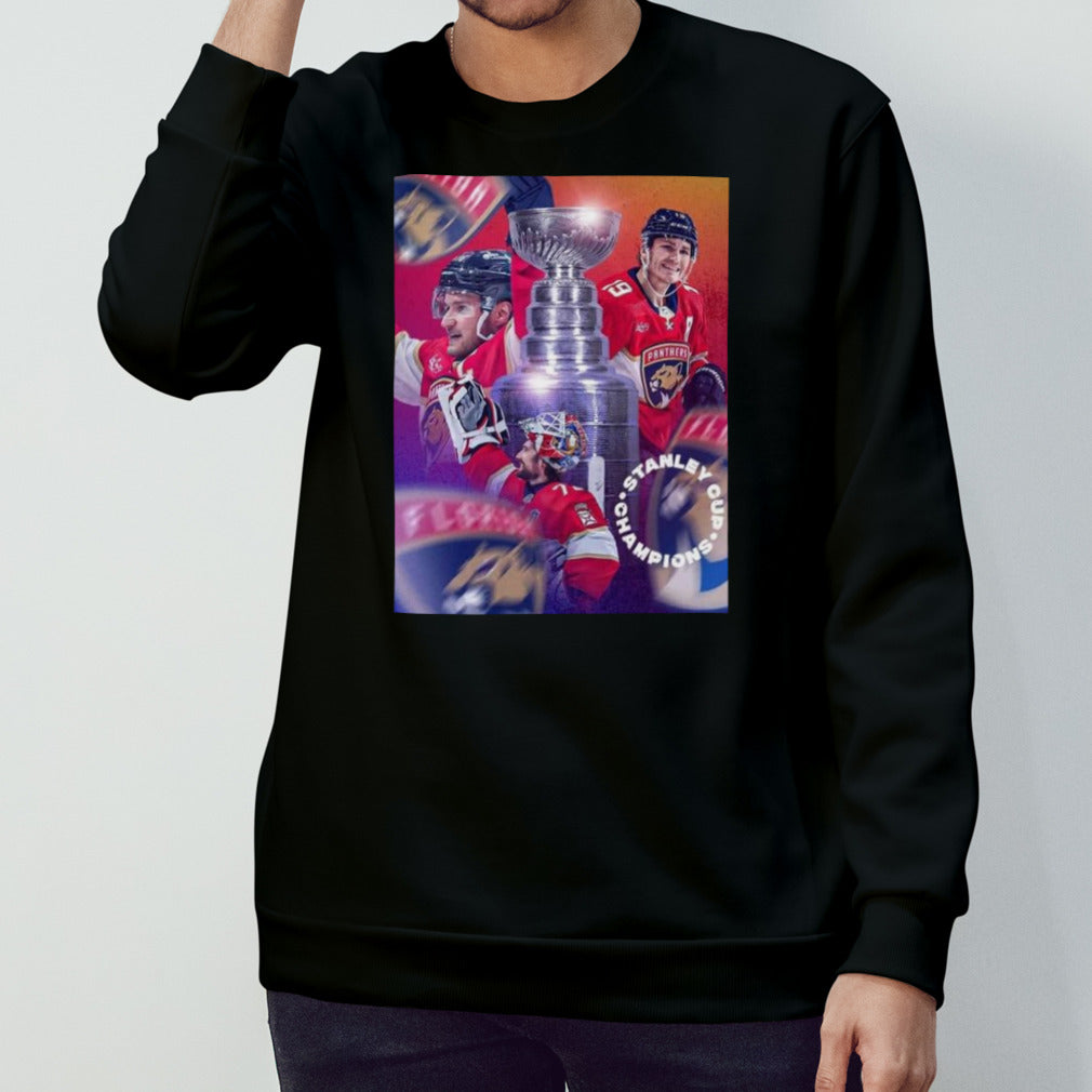The Florida Panthers Win The Stanley Cup For The First Time In Franchise History 2024 T-shirt