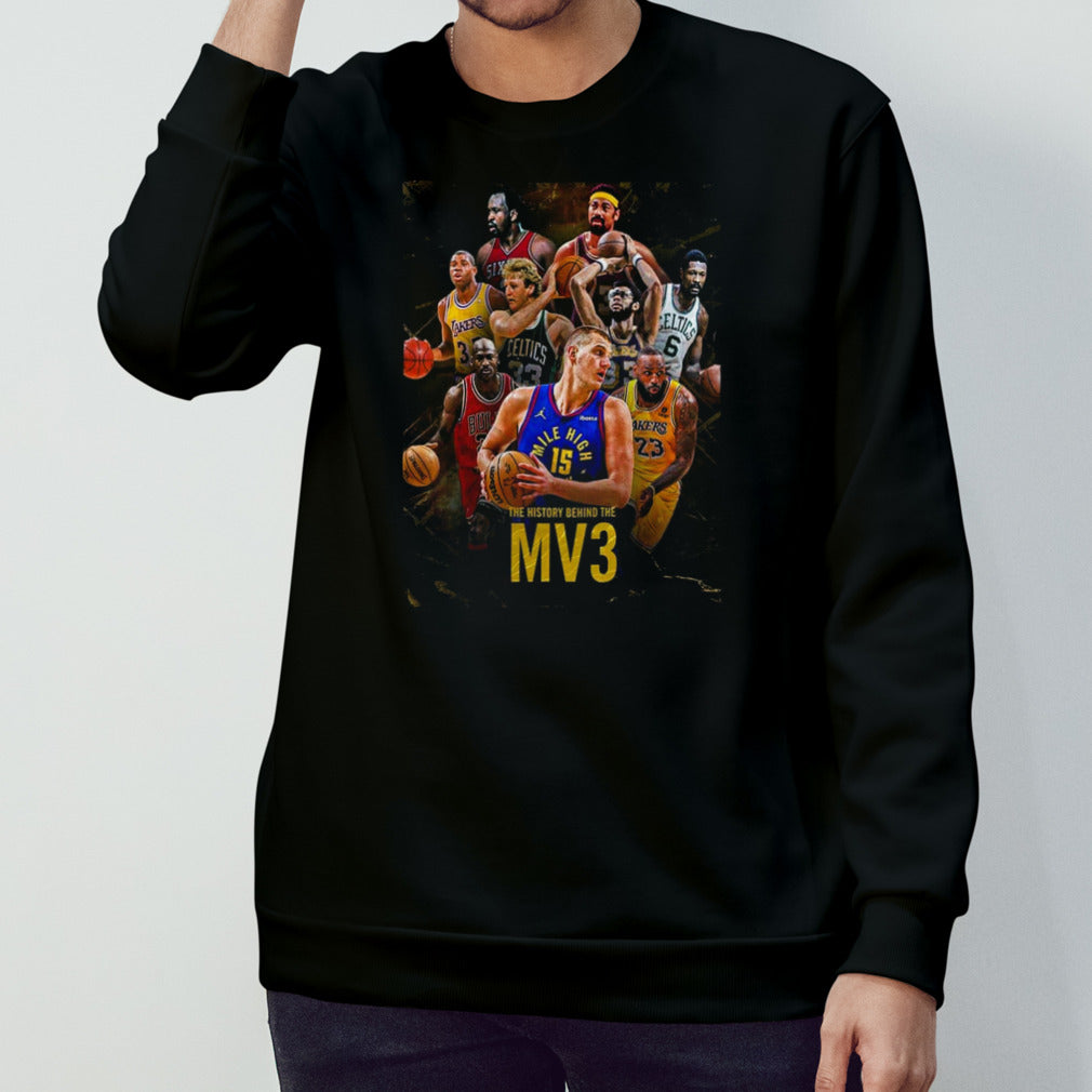 The History Behind Nikola Jokicâ€™s Third Regular Season MVP Award T-Shirt
