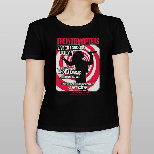 The Intertupters Live In London On July 1st With Rhoda Dakar And Dj Josh Skints Show 2024 shirt