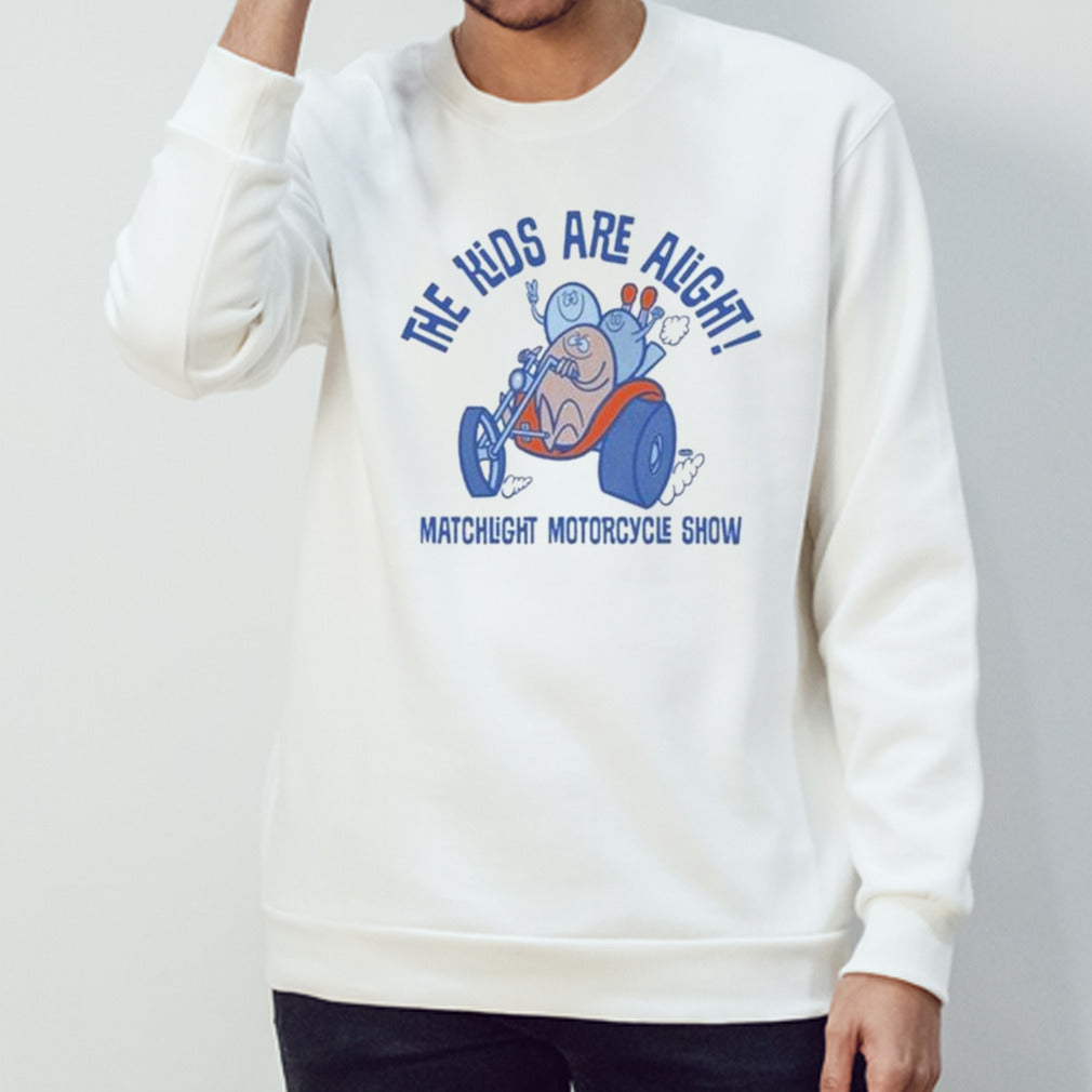 The Kids Are Alright Fartco Matchlight Motorcycle Show Shirt