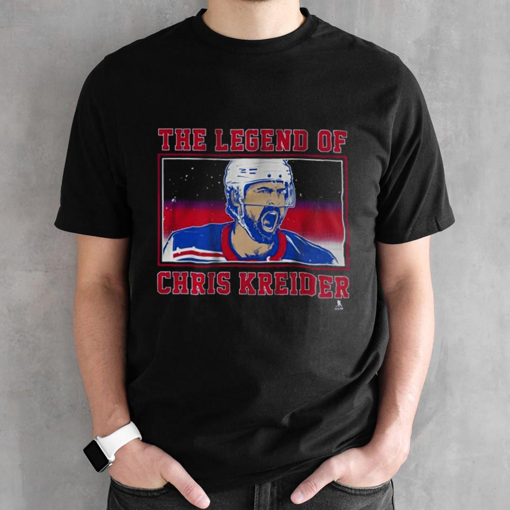 The Legend Of Chris Kreider T-shirt