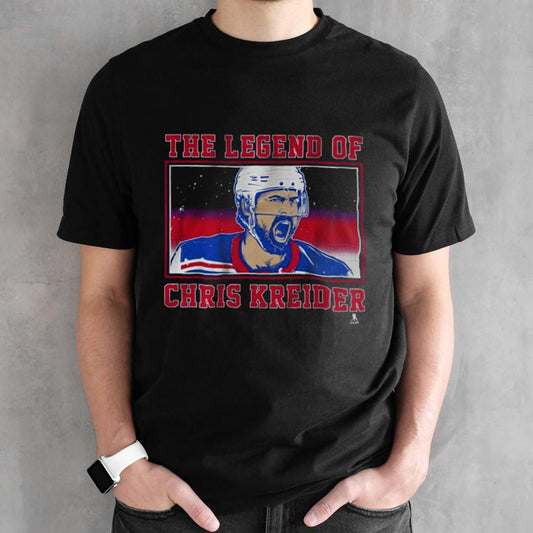 The Legend Of Chris Kreider T-shirt