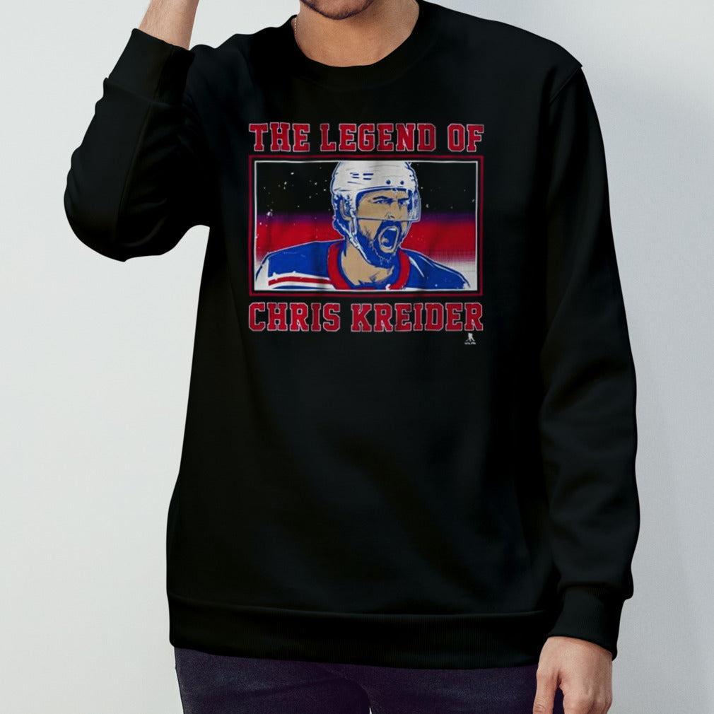The Legend Of Chris Kreider T-shirt