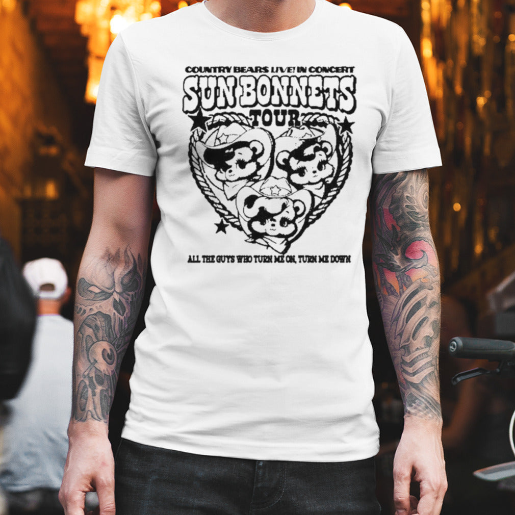 The Lost Bros Sun Bonnets Tour T-shirt