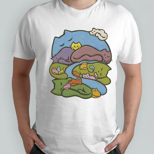 The Meow-tains are calling shirt