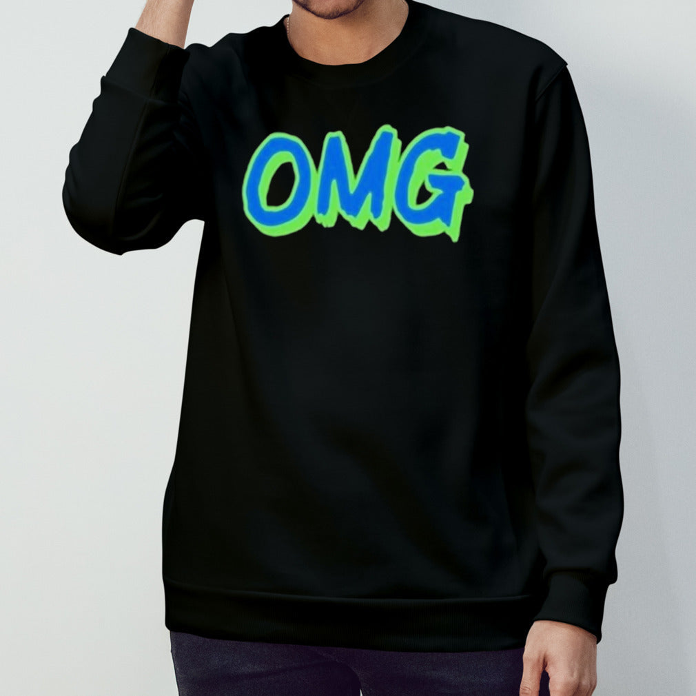 The Mest Team Wearing Omg Shirt