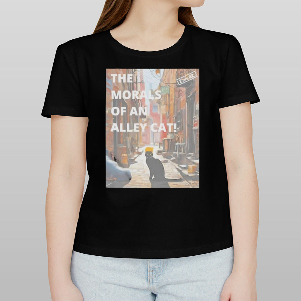 The Morals Of An Alley Cat, debate quote from Biden shirt
