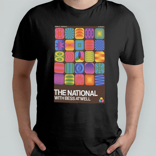 The National June 25 2024 Vienna Stadthalle Concert Poster Shirt