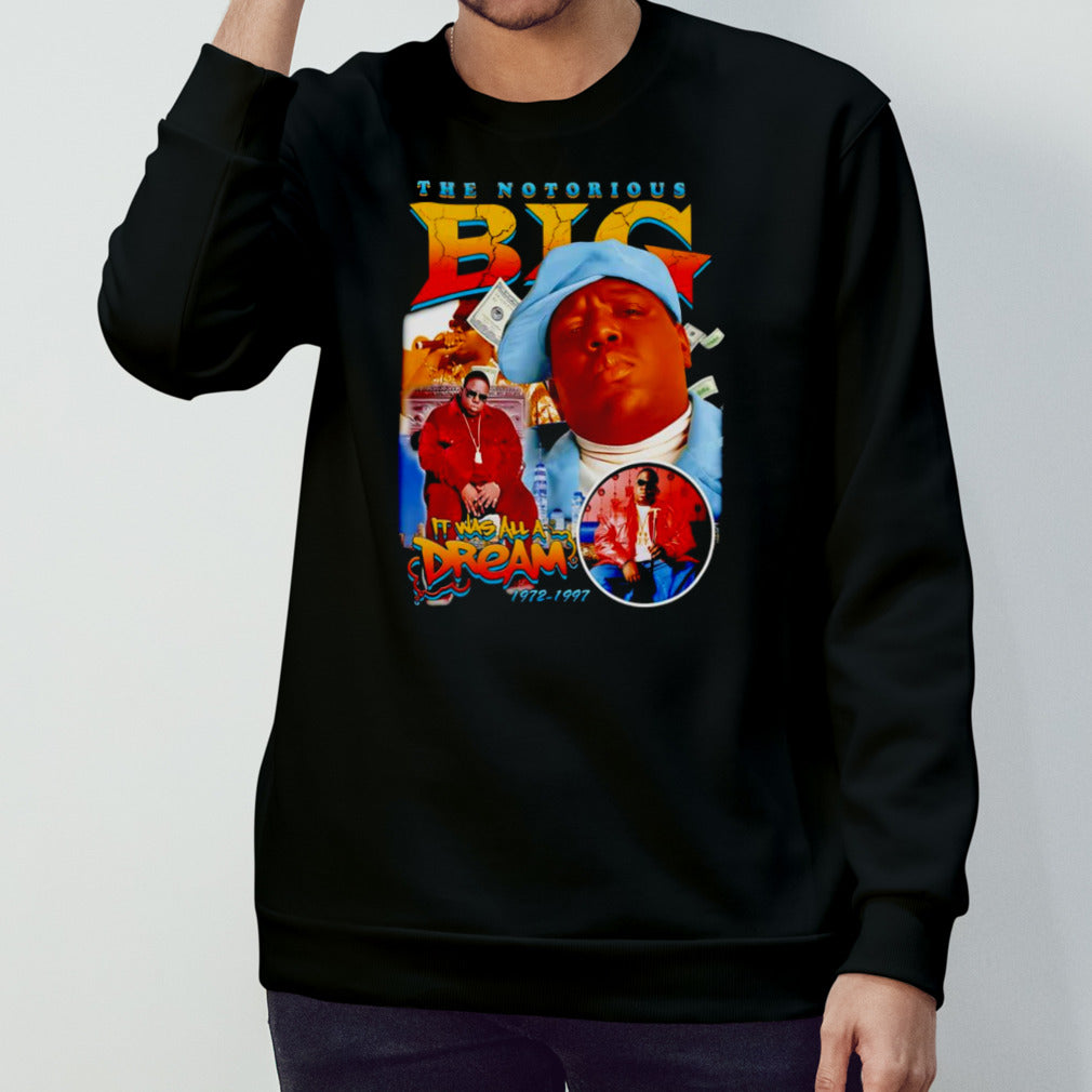 The Notorious B.I.G all a dream graphic shirt