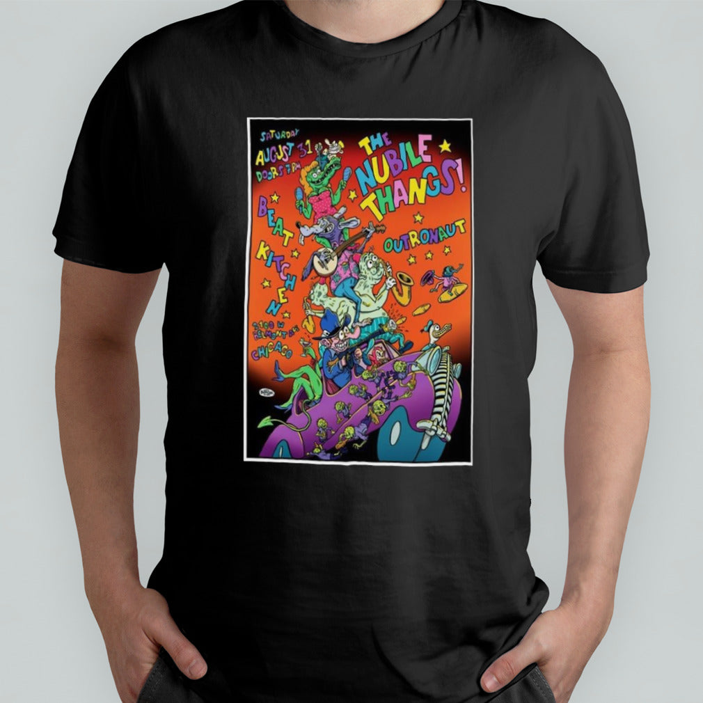 The Nubile Thang Aug 31 2024 The Beat Kitchen Chicago IL Poster Shirt