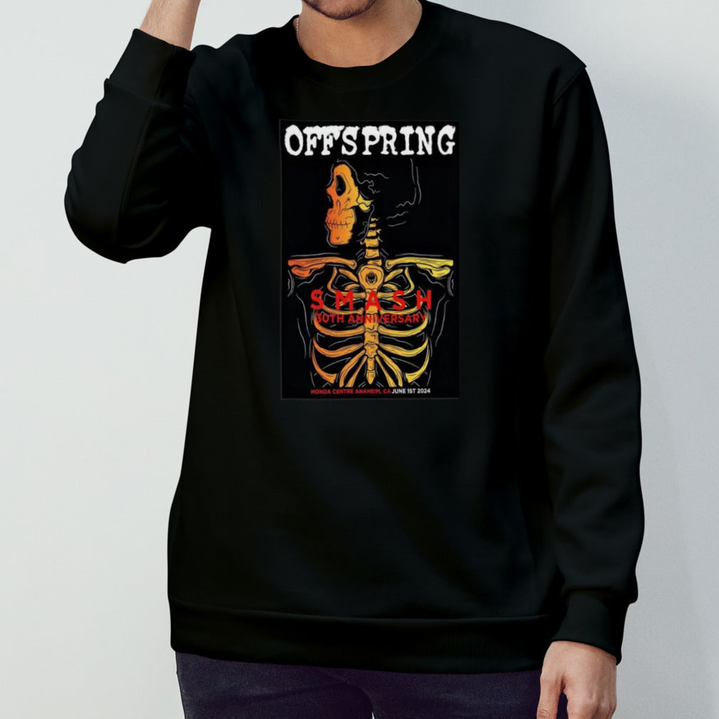 The Offspring Tour 2024 Anaheim CA Poster Shirt