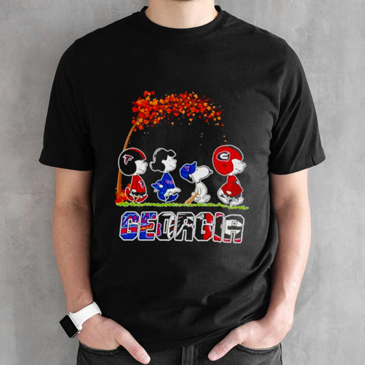 The Peanuts Georgia Sport Teams shirt