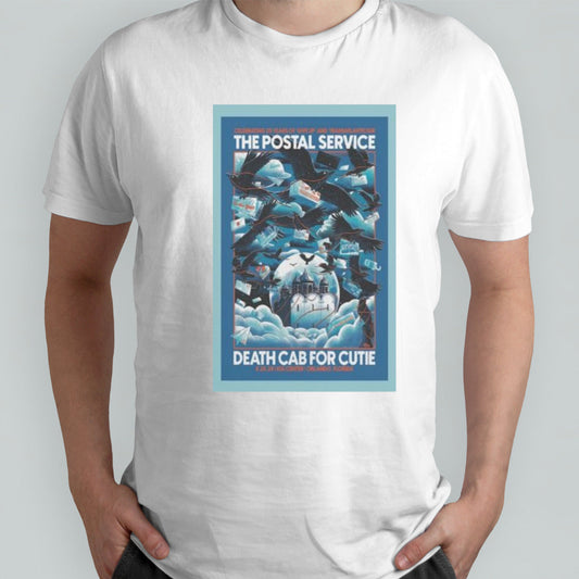 The Postal Service 4-24-2024 Kia Center Orlando FL Poster Shirts