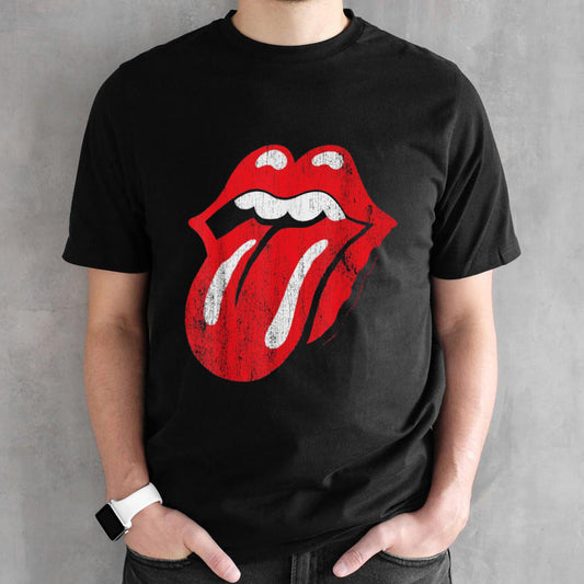 The R.O.L.L.I.N.G S.T.O.N.E.S Classic Tongue Distressed shirt