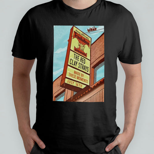 The Red Clay Strays July 16 2024 The Troubadour Album Release Show West Hollywood CA Poster Shirt