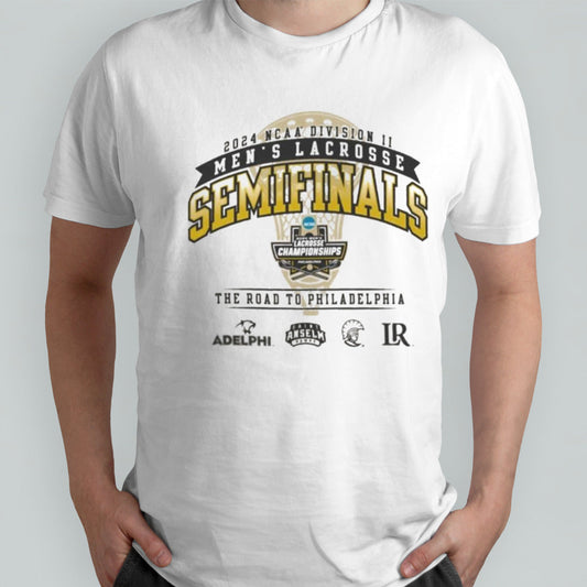 The Road To Semifinals 2024 NCAA Division II Menâ€™s Lacrosse Championship Shirt