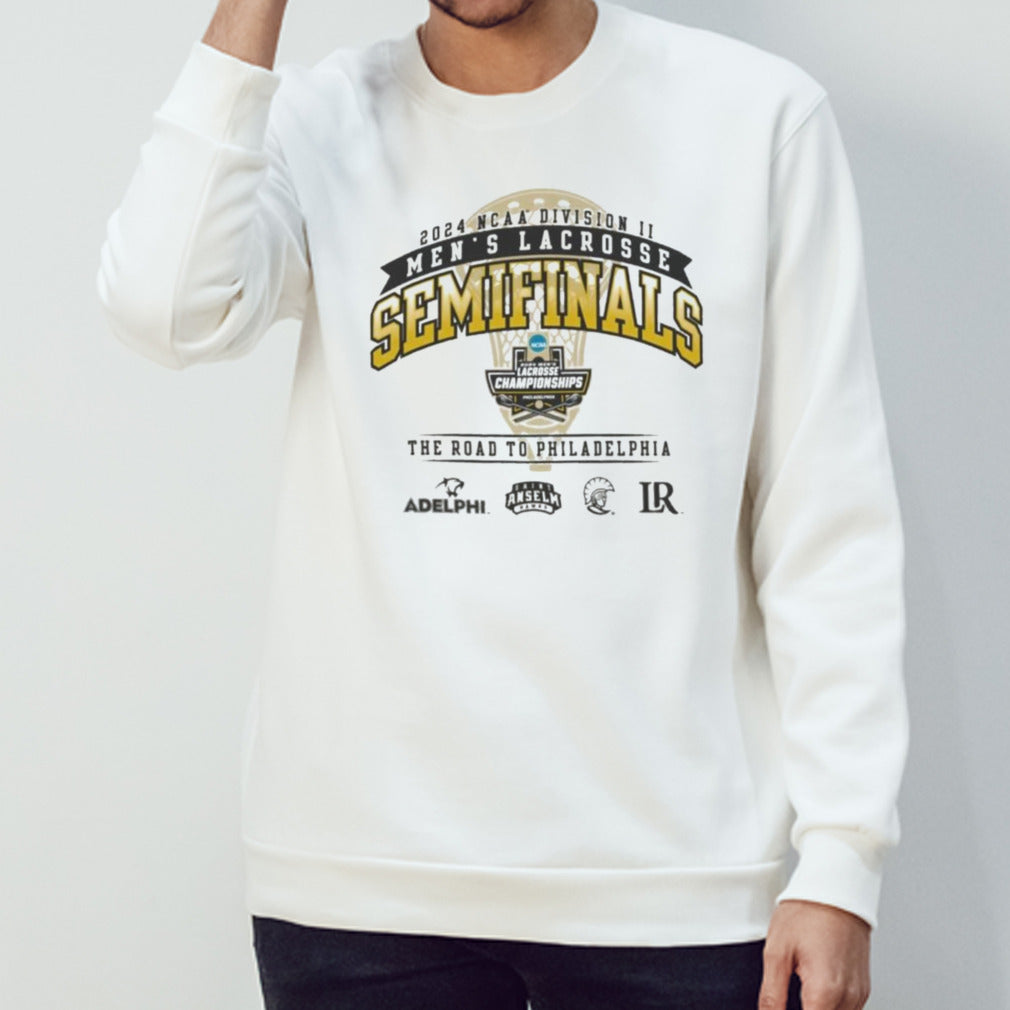 The Road To Semifinals 2024 NCAA Division II Menâ€™s Lacrosse Championship Shirt