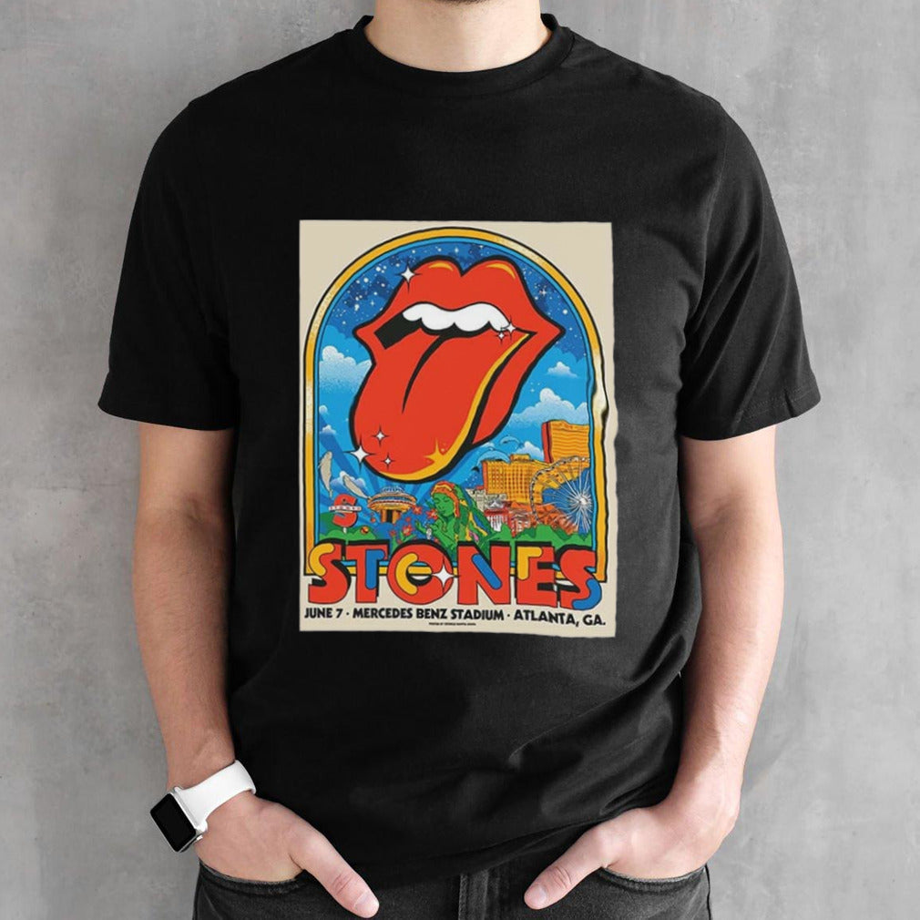 The Rolling Stones In Atlanta GA 2024 On June 7 At Mercedes Benz Stadium shirt
