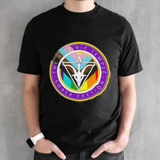 The Satanic Temple Sober Faction Pride T-Shirt
