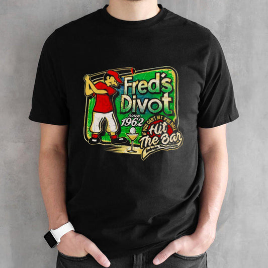The Sketch Real wearing Freds Divot shirts