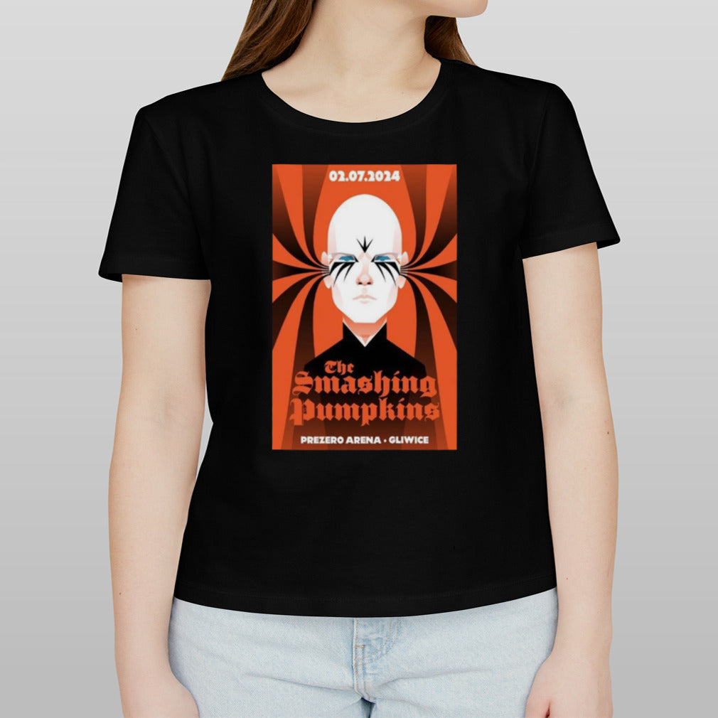 The Smashing Pumpkins July 2, 2024 PreZero Arena, Gliwice, Poland Poster Shirt