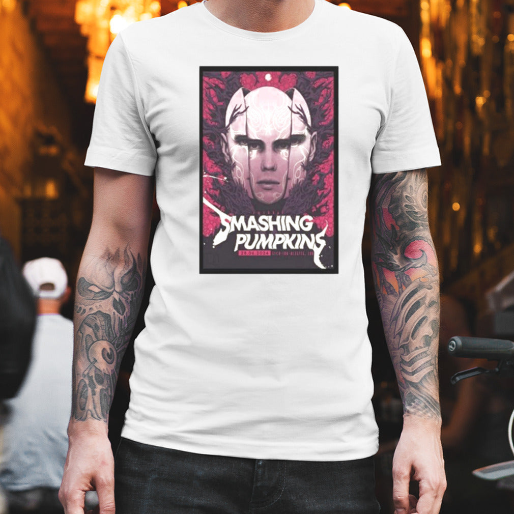 The Smashing Pumpkins June 28 2024 Luxexpo Open Air Luxembourg Poster Portrait shirt